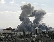 L'attacco a Gaza (Afp) L'attacco a Gaza (Afp)